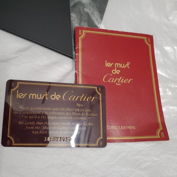 Cartier Vintage Seau Leather Bucket Burgundy Bag - EUC - Picture 14 of 14